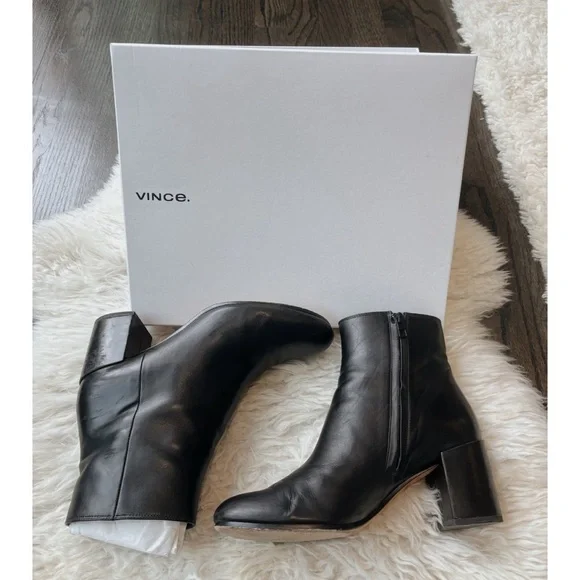 Vince Blakely Leather Bootie